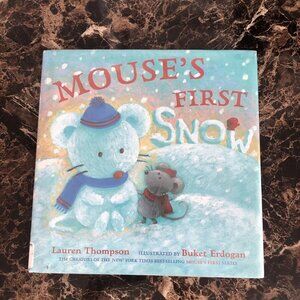 Mouse's First Snow by Thompson, Lauren Hardcover Plastic Cover Book